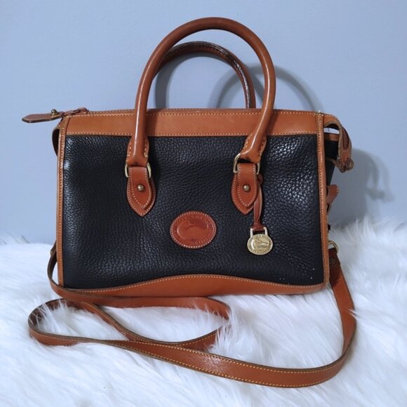 Dooney & Bourke vintage 2-way satchel EUC